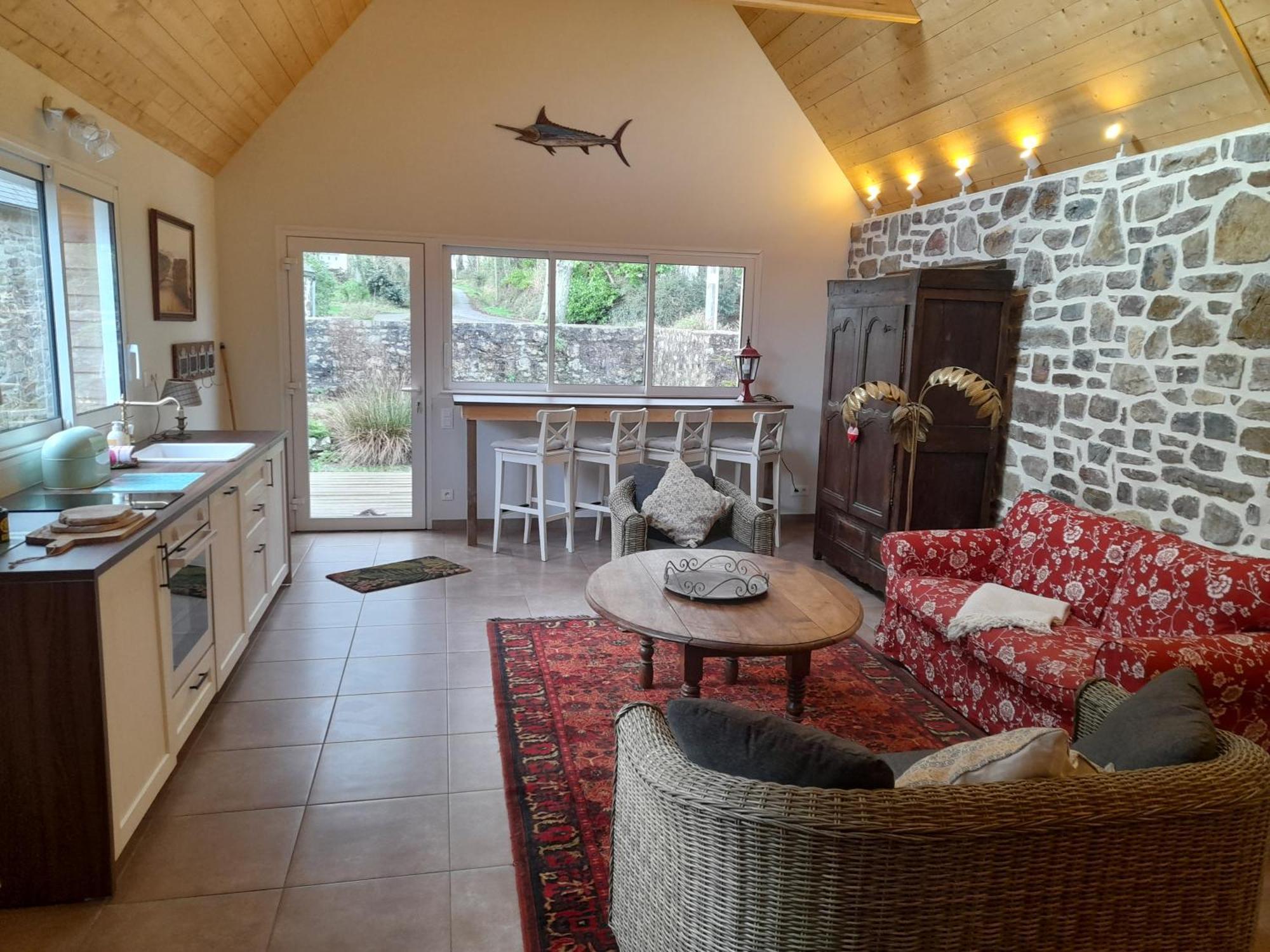 Le Cottage Крозон Номер фото